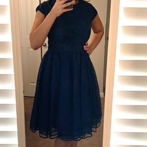 ❤️SOLD❤️Navy cocktail dress
